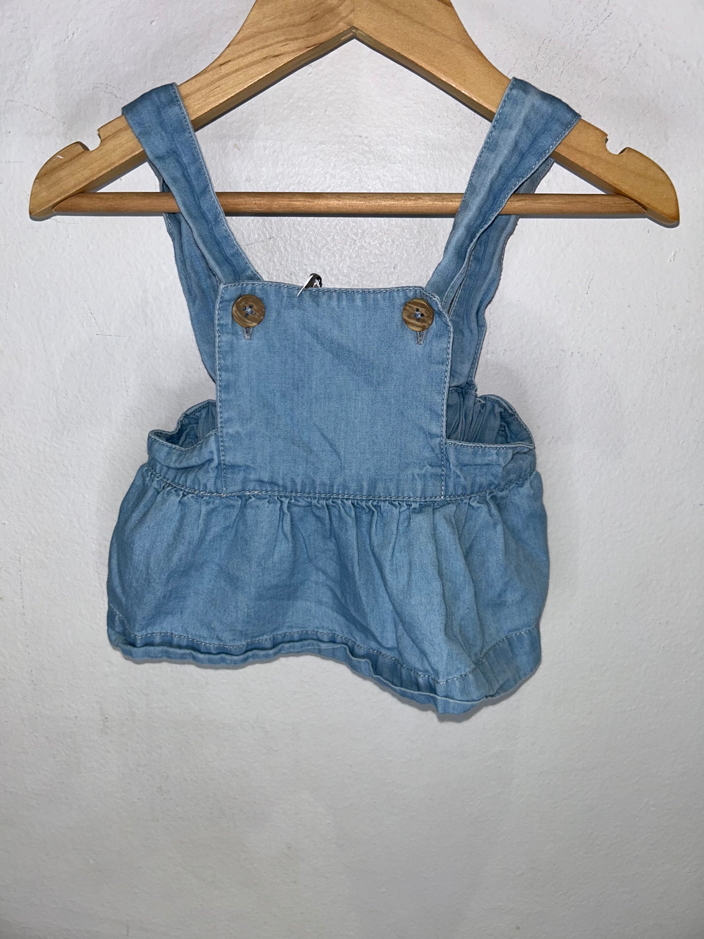 Chambray tanktop 0-3m