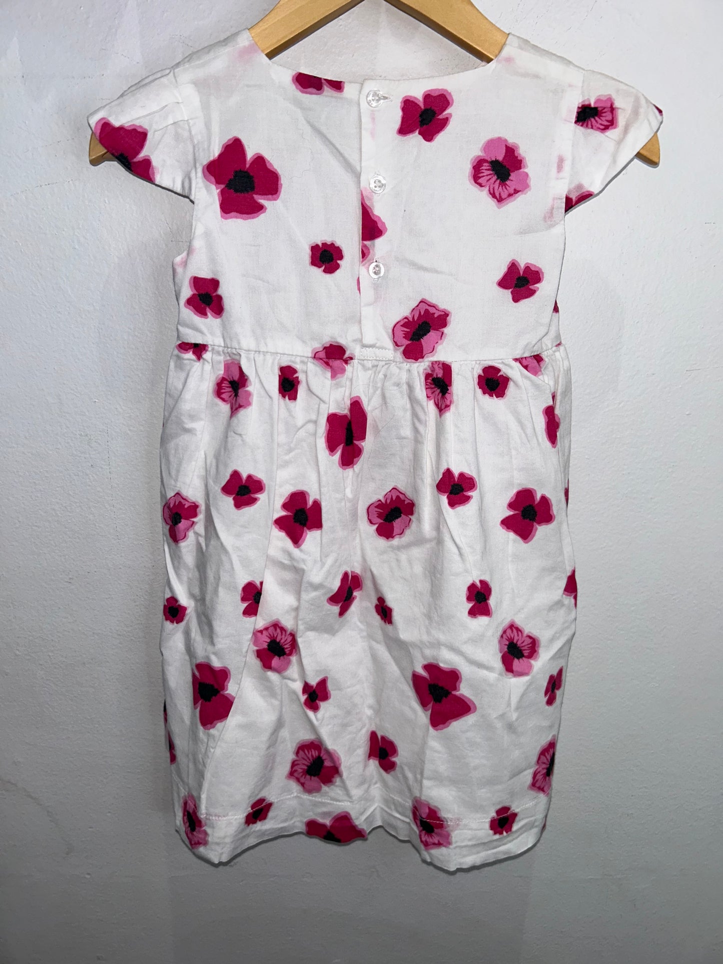 Poppies dress 4y