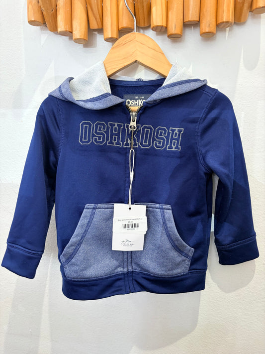 Blue activewear sweatshirt 2y