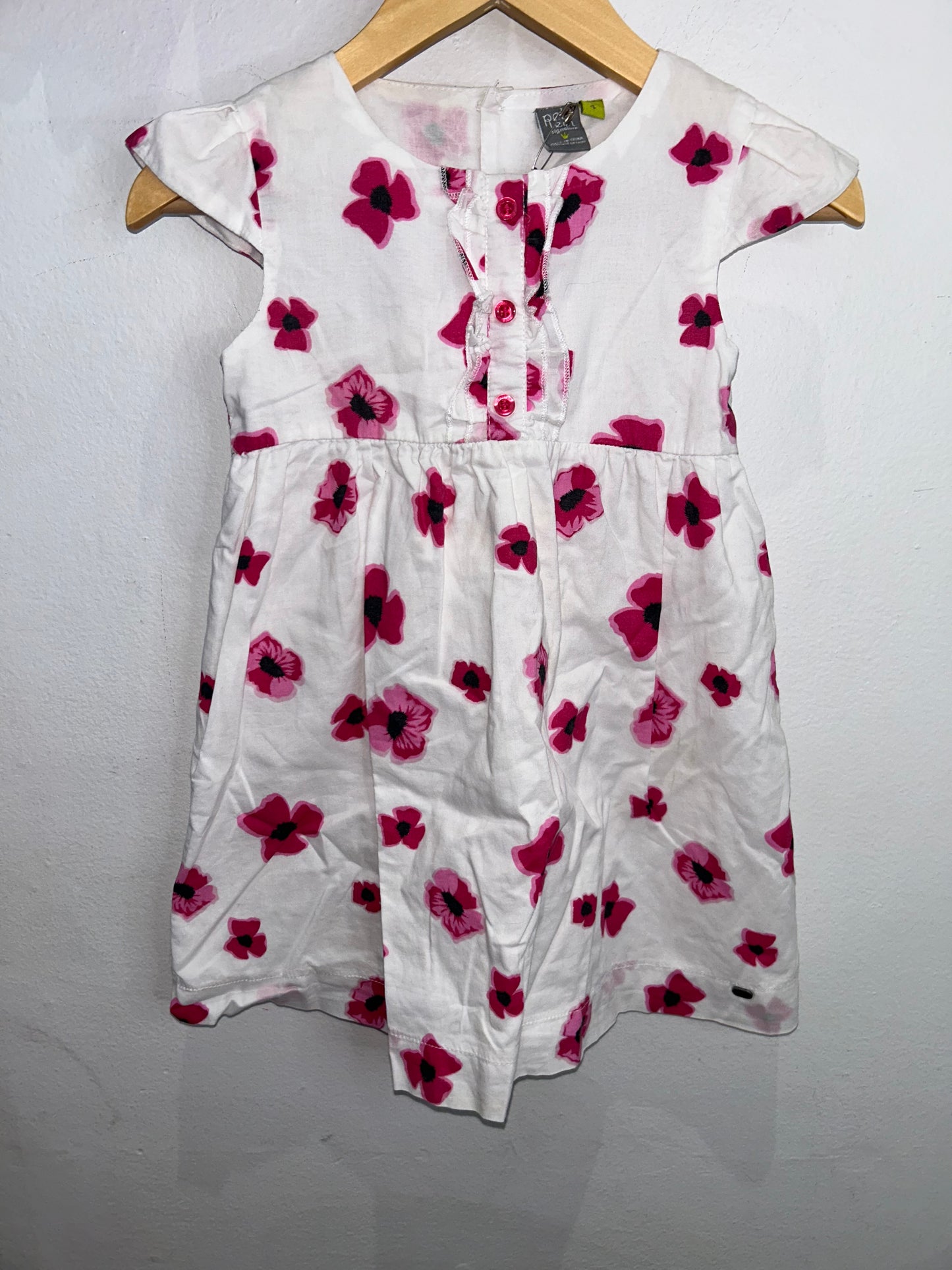Poppies dress 4y
