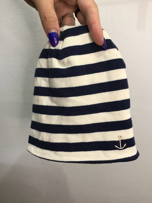 Hat cotton beanie stripes 1-2y