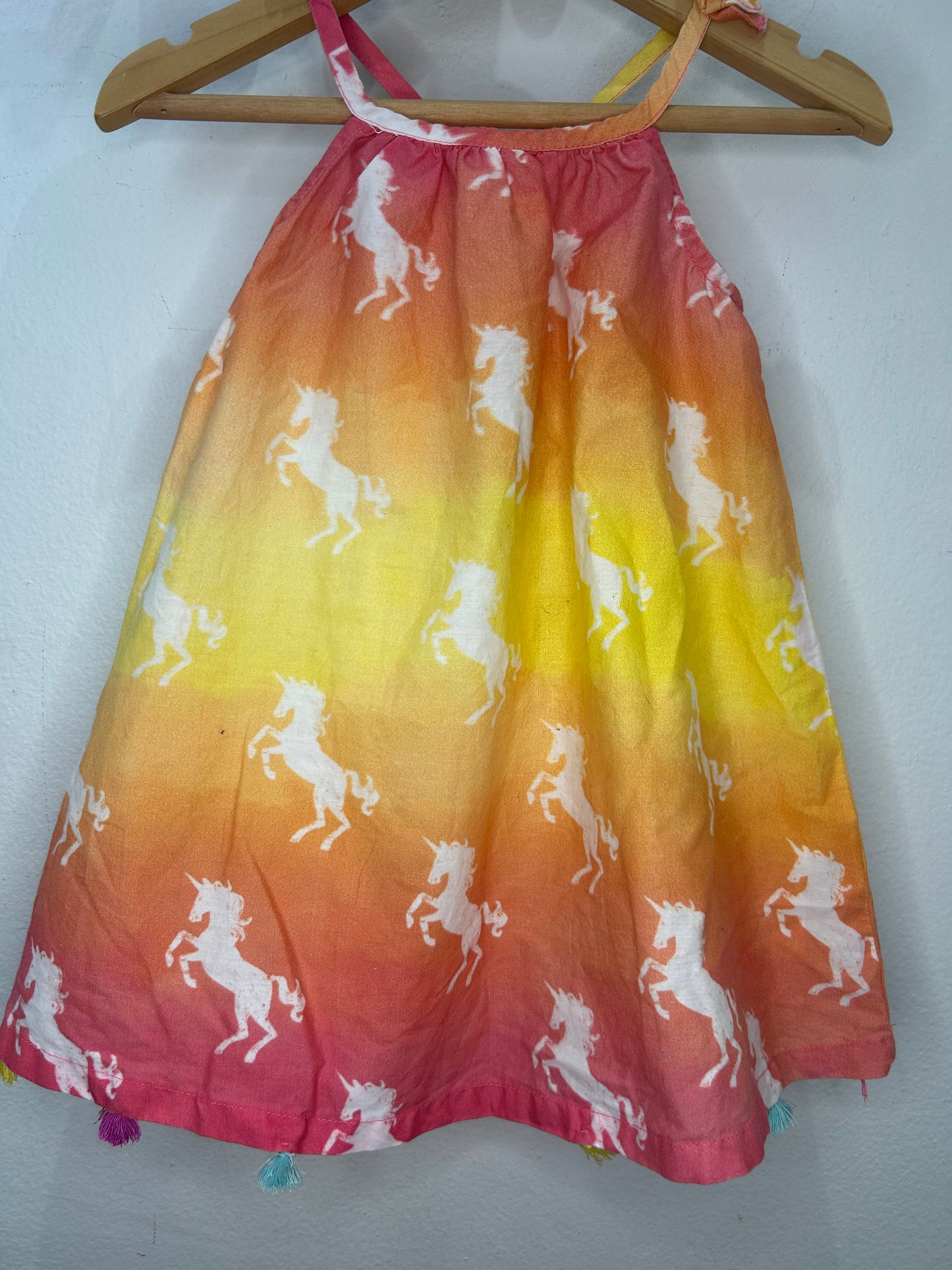 Hatley unicorns dress 12-18m