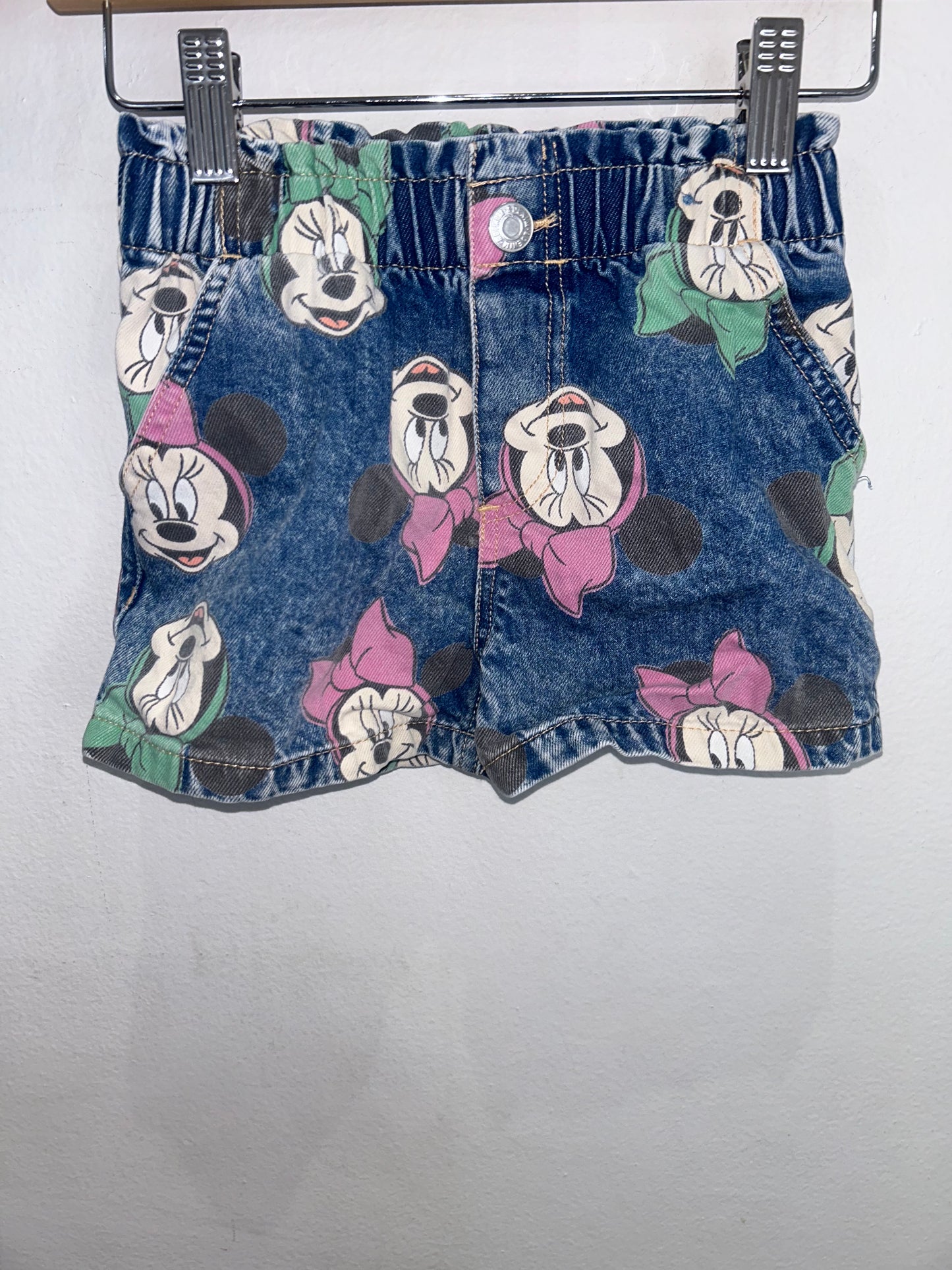 Minnie denim shorts 4-5y