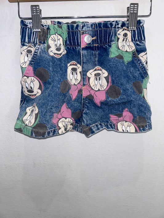 Minnie denim shorts 4-5y