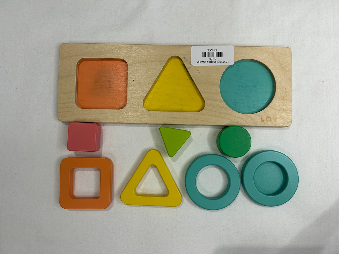 Lovevery shapes puzzle*