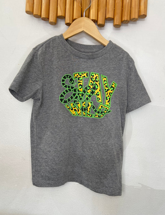 Stay Wild tee 6-7y