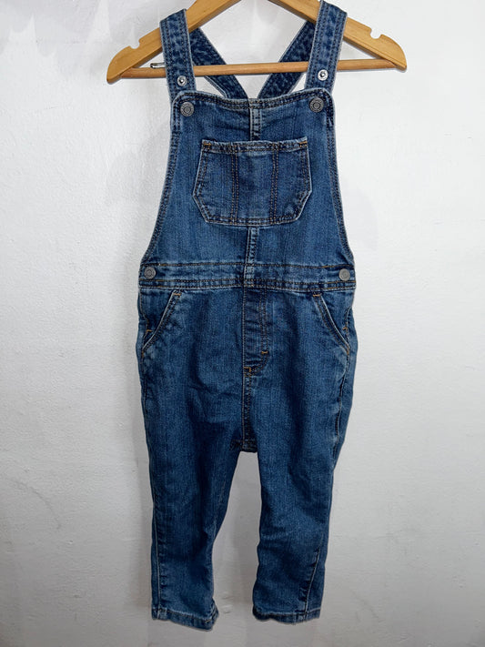 Classic denim romper 18-24m