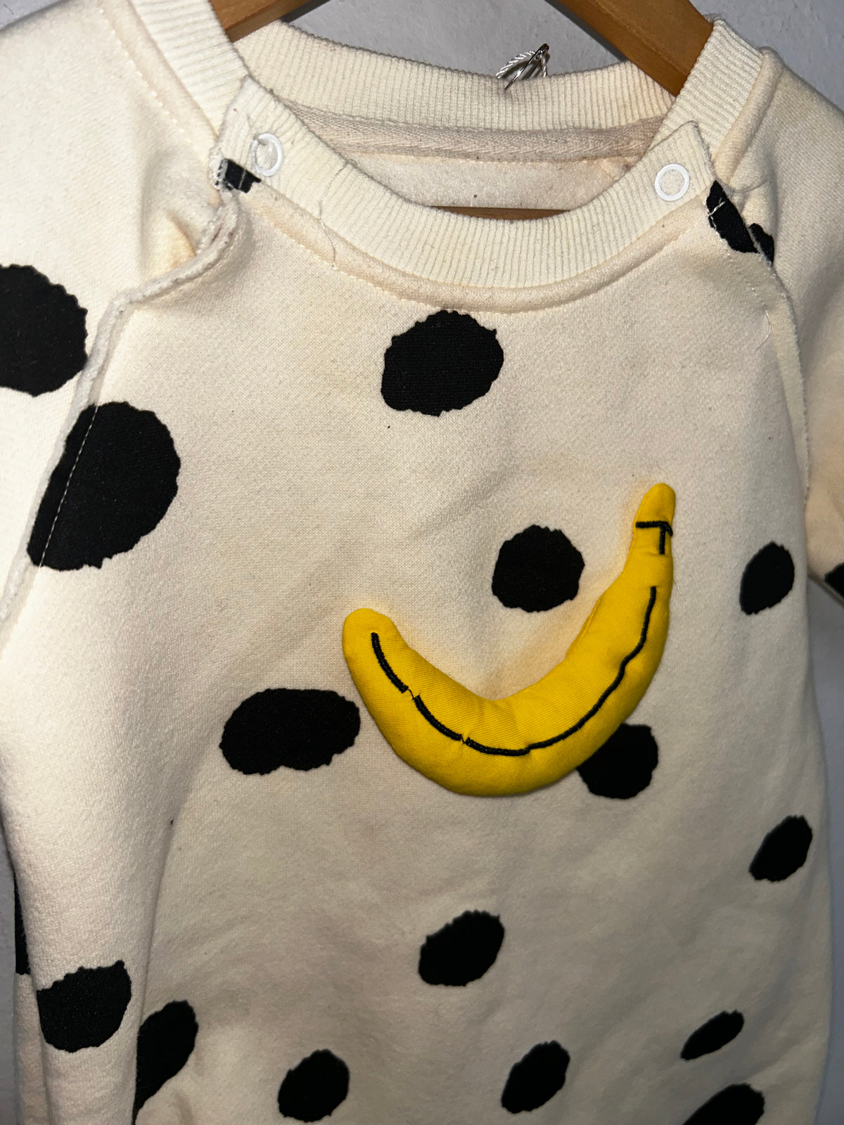 Banana romper 3-6m