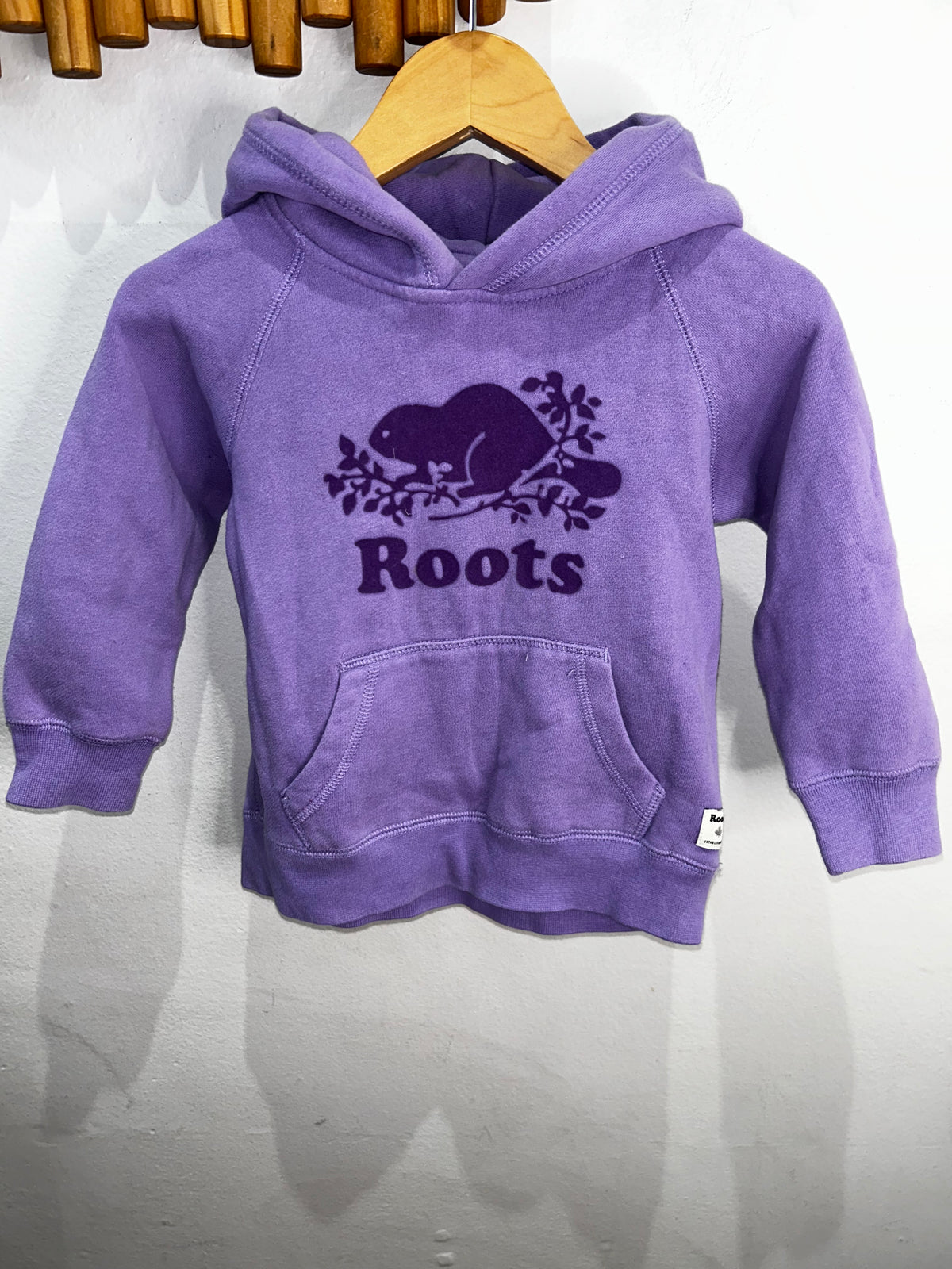 Roots purple jogger set 4y