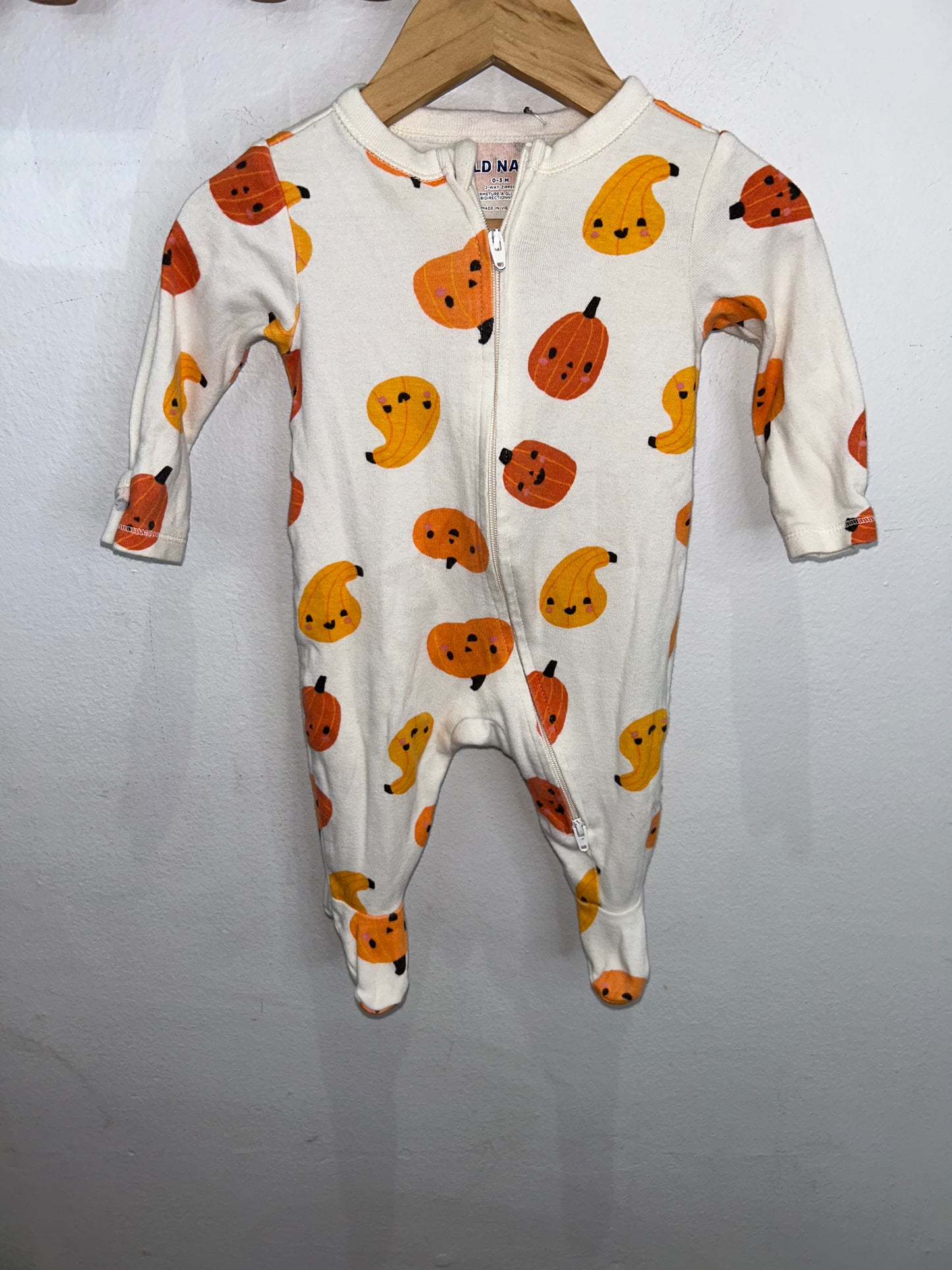 Pumpkins sleeper 0-3m