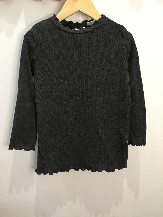 Ash ribbed longsleeve 4-5y