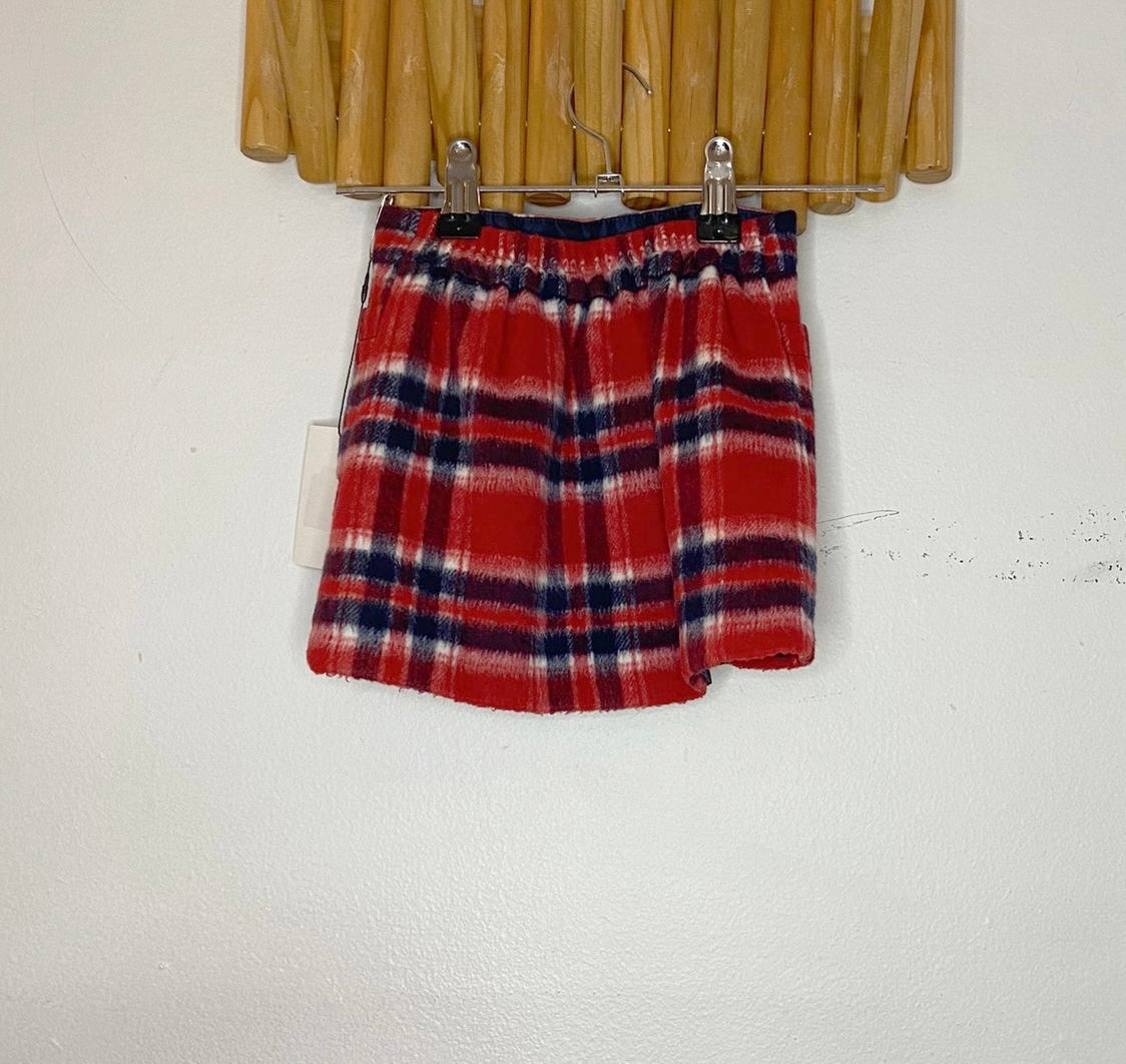 Red kilt skirt 12-18m