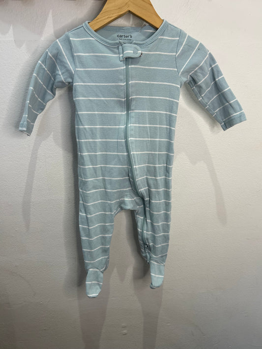 Light blue stripes sleeper 6m