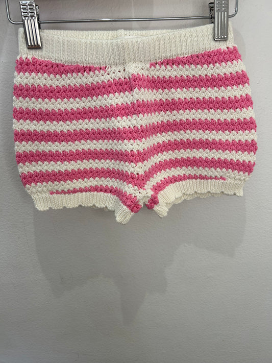 Pink crochet set 4y NEW