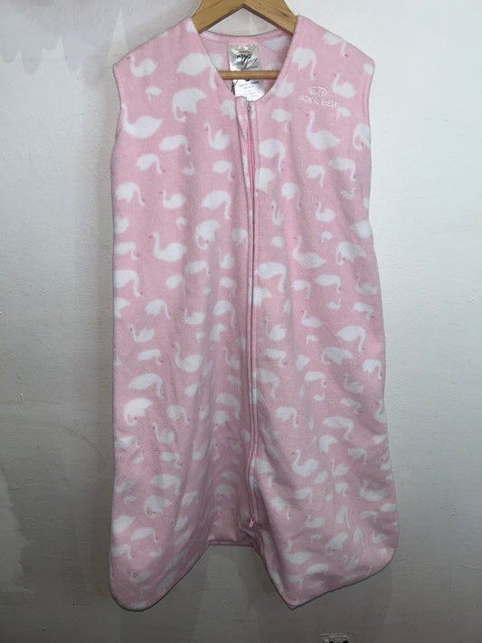 Halo swans fleece sleepsack 12-18m