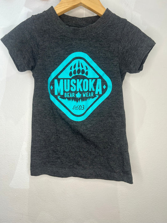 Muskoka Bear Wear tee 2-3y