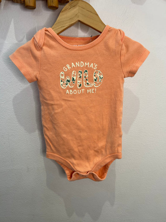 Grandma's wild onesie 6-12m