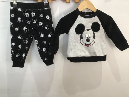 Mickey pullover set 6m