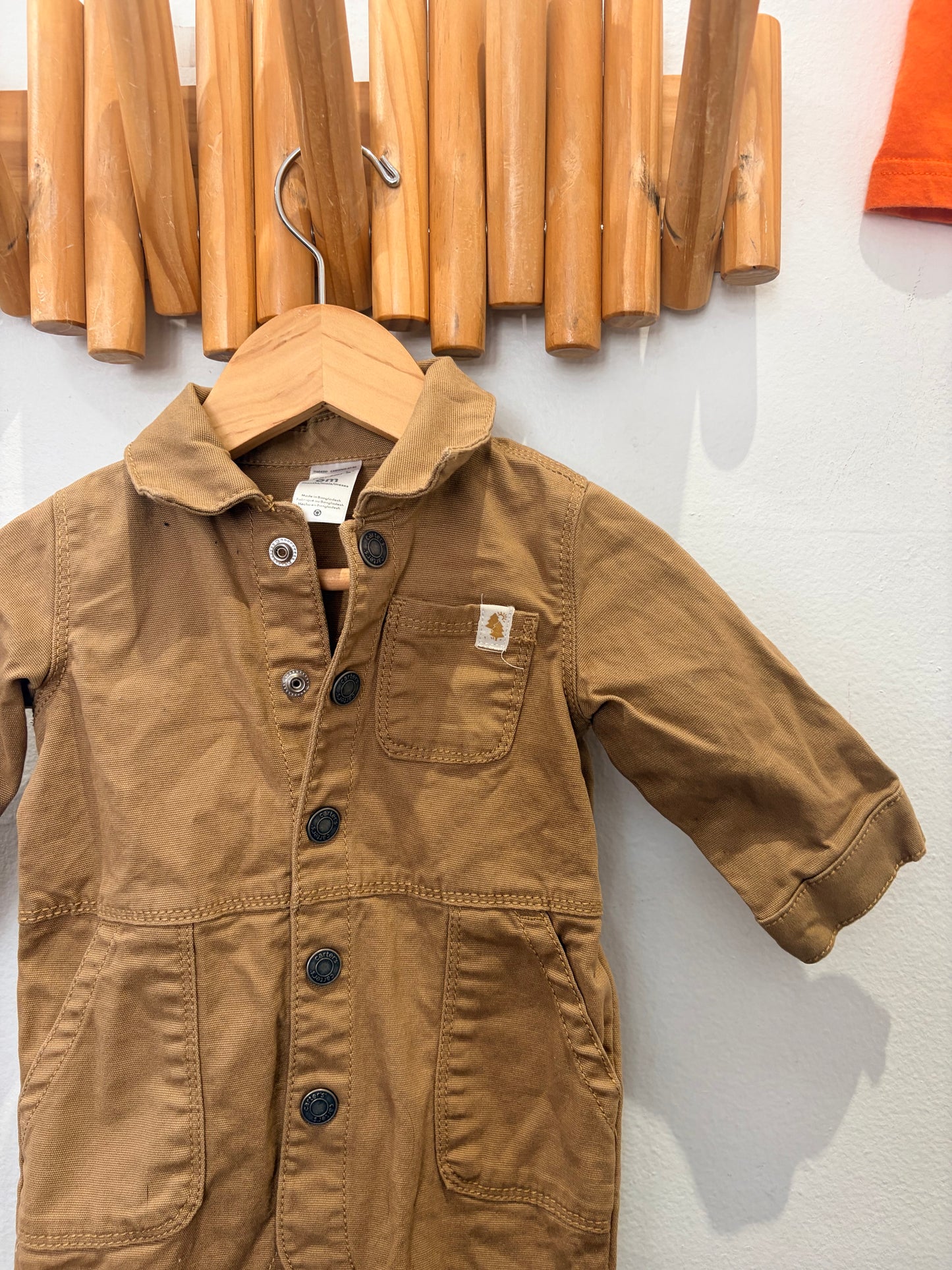 Beige coveralls 6m