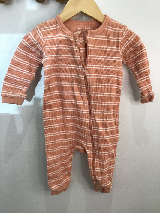 Sleeper peach waffle 6m