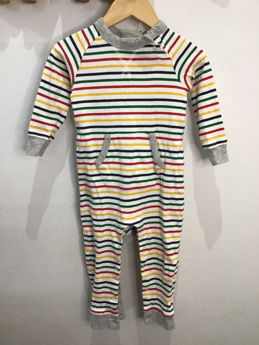 HBC stripes romper 12-18m