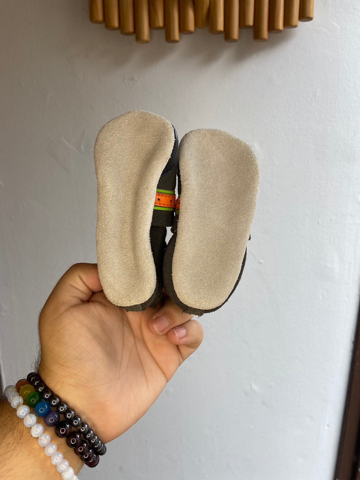 C2 (0-6m) leather soft soles