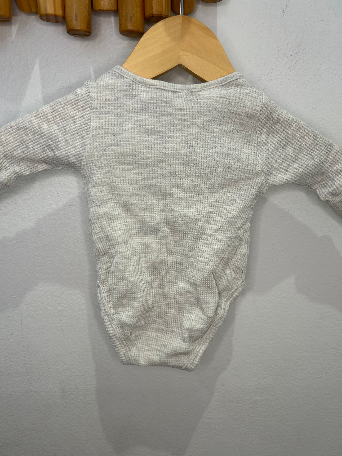 Waffle onesie 0-1m