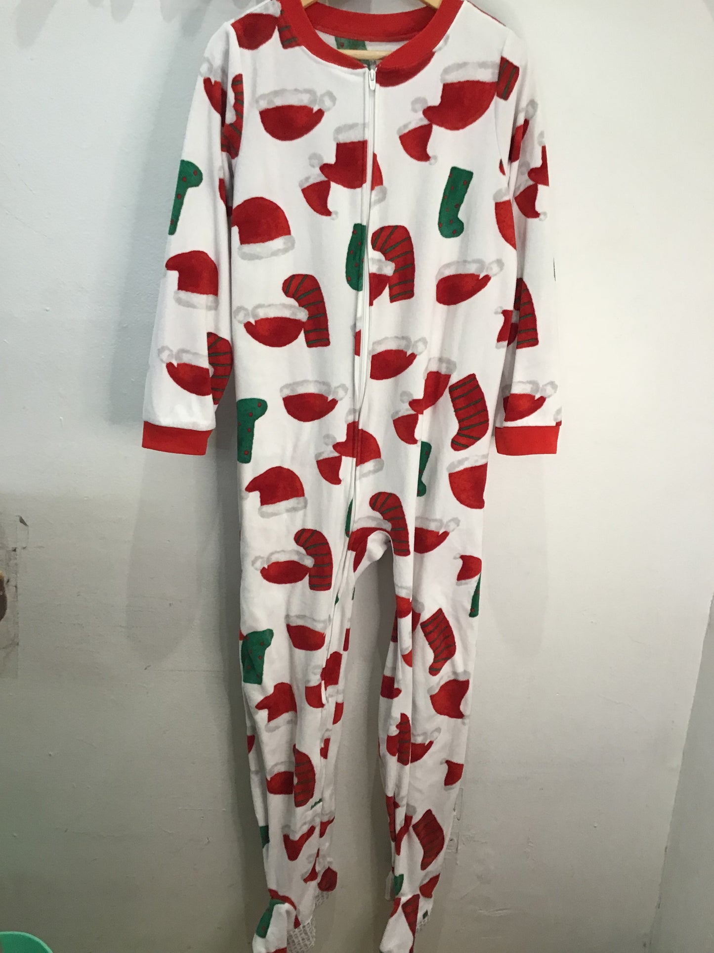 Fleece Christmas romper 10y