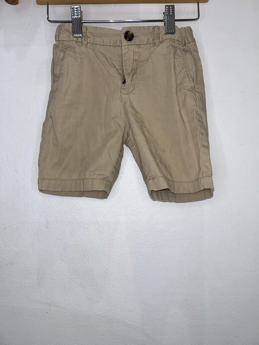Beige shorts classic 3-4y