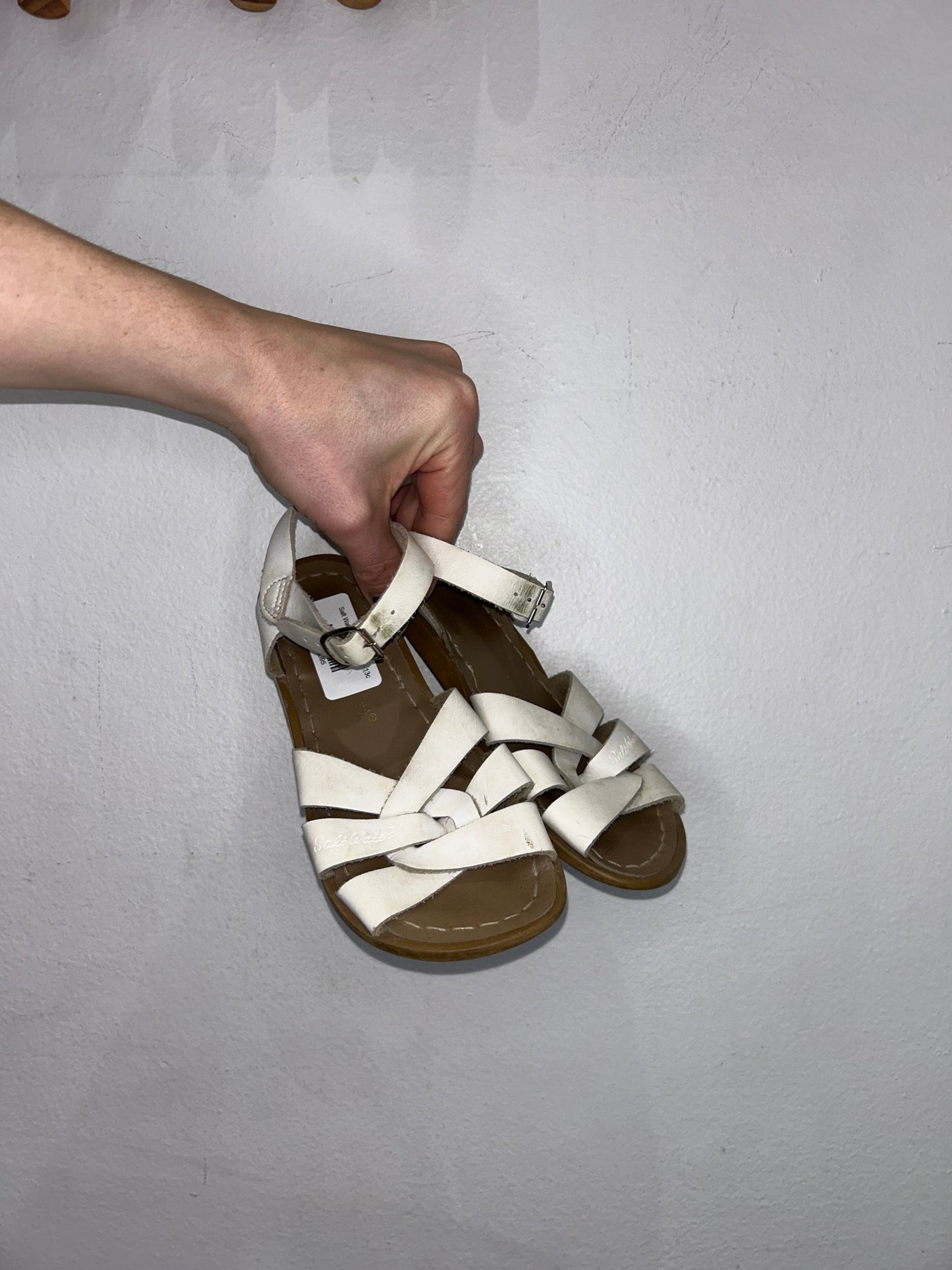 Salt Water Sandal White- 13c