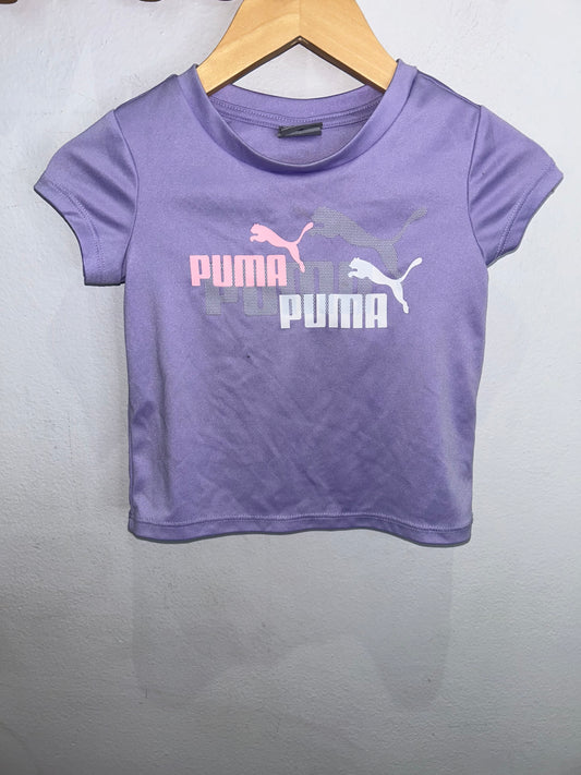 Purple activewear tee 2y
