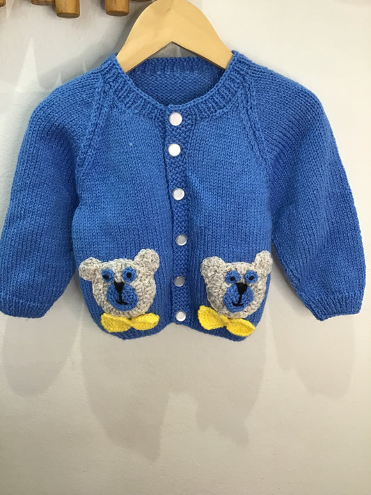 Sweater handmade bears 18-24m