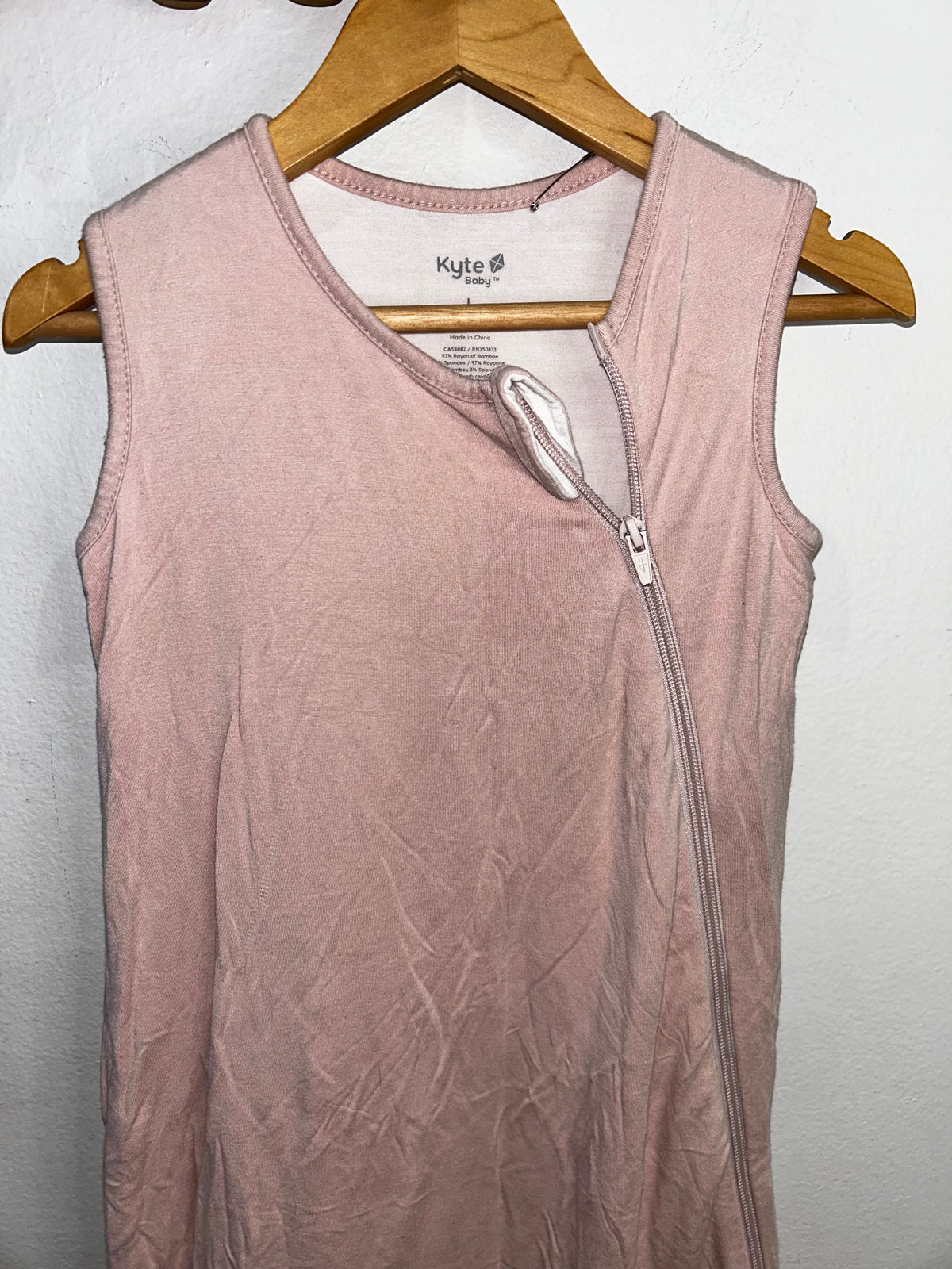 Kyte sleepsack size LARGE (18-36m) 0.5TOG pink