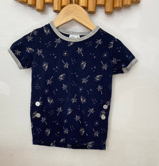 Blue island tee 18-24m