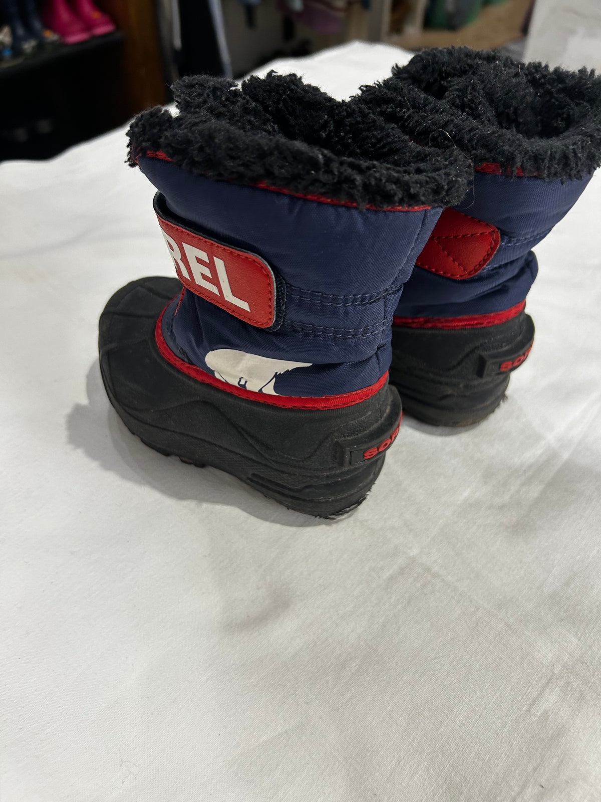 C7 Sorel blue winter boots