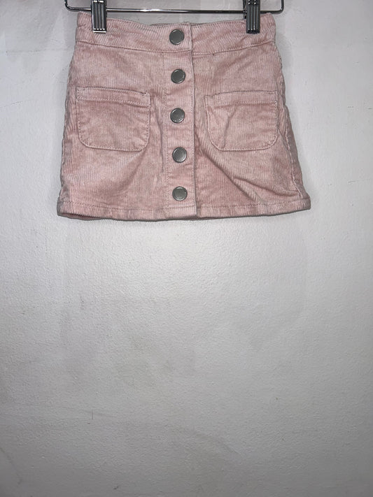 Jamie Kay corduroy pink skirt 3y