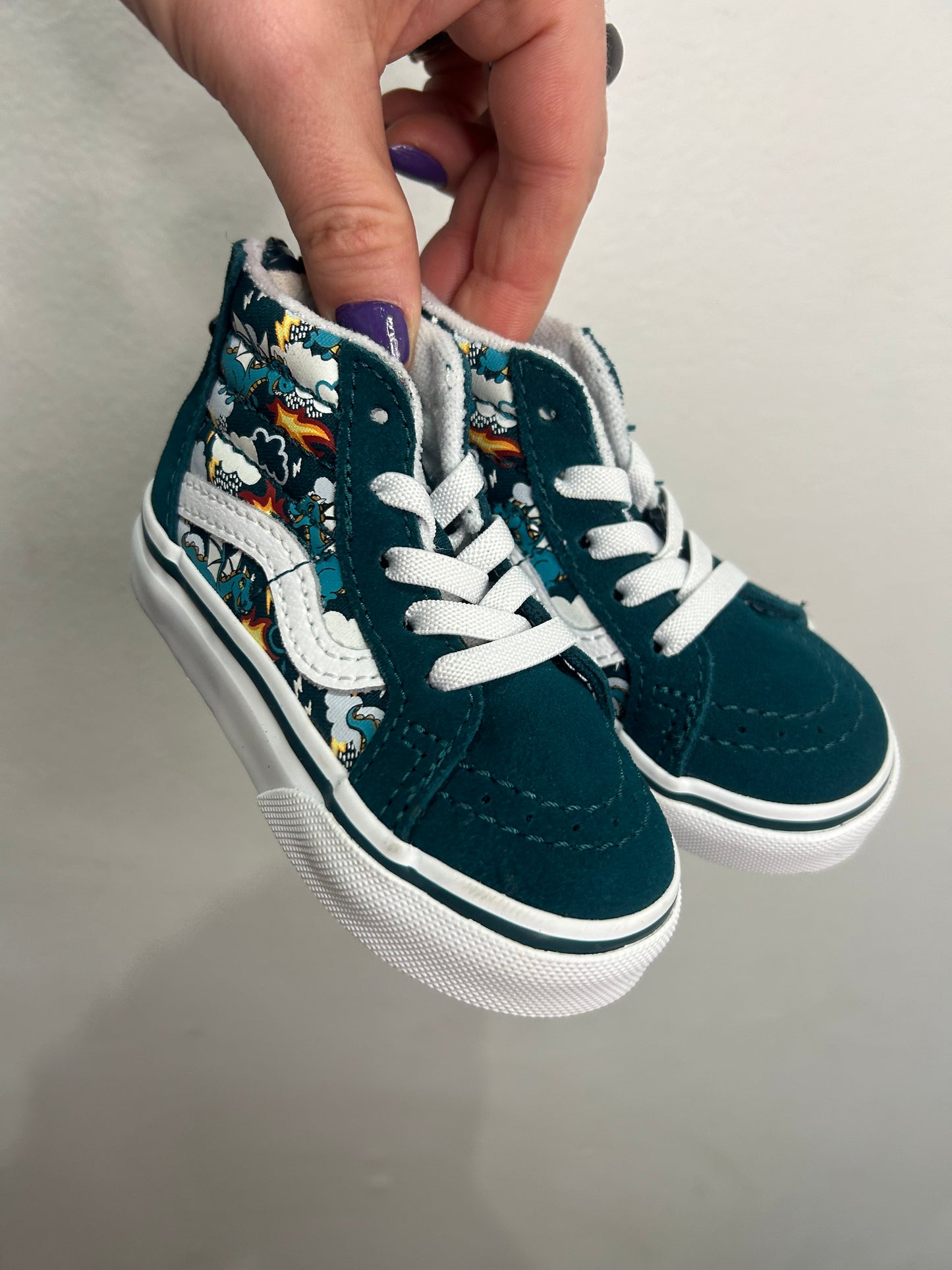 C6 green dragon Vans