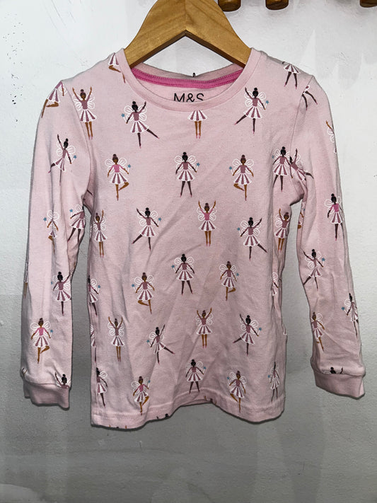 Pink ballerinas pyjamas 3-4y