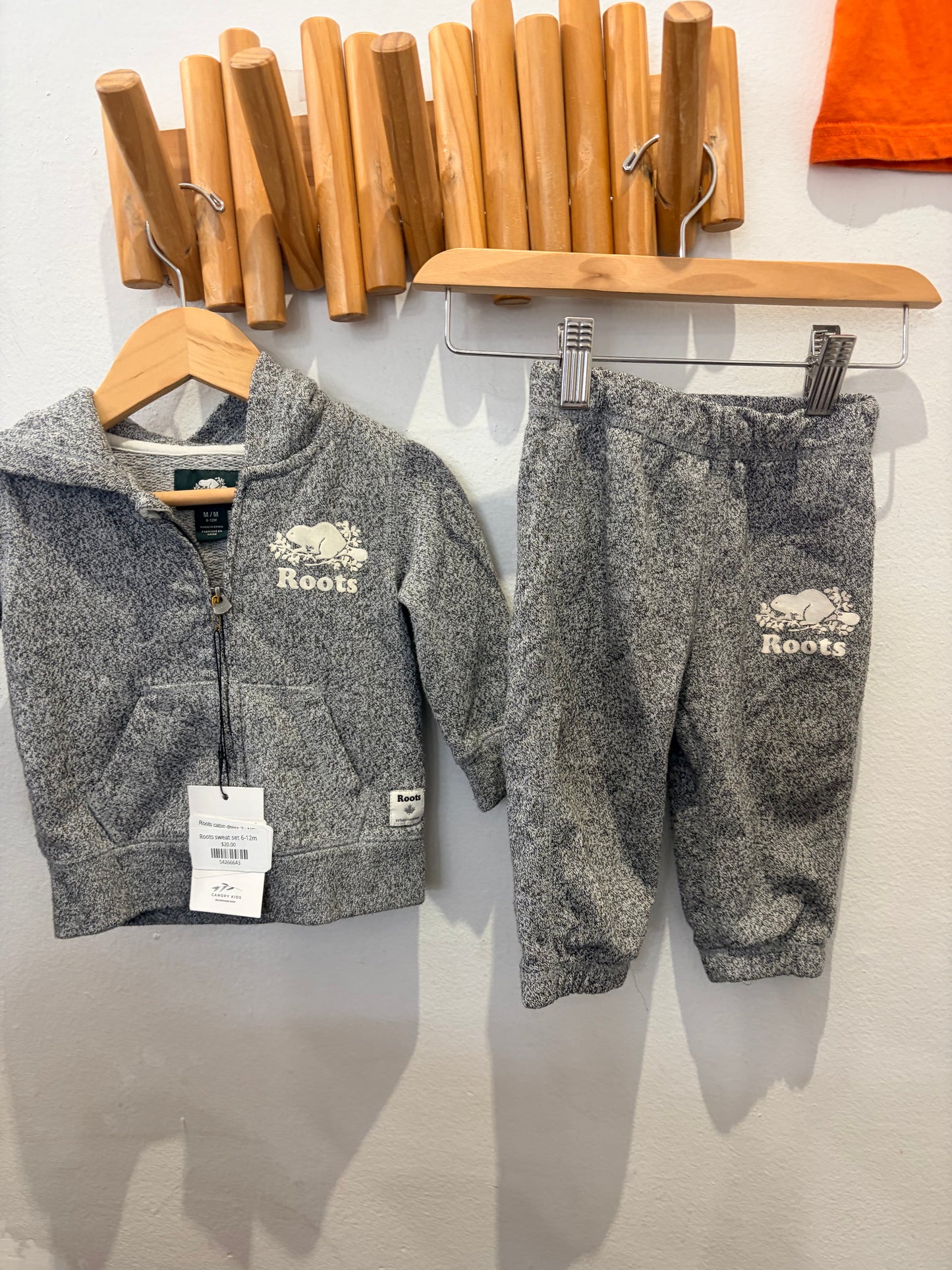 Roots sweat set 6-12m