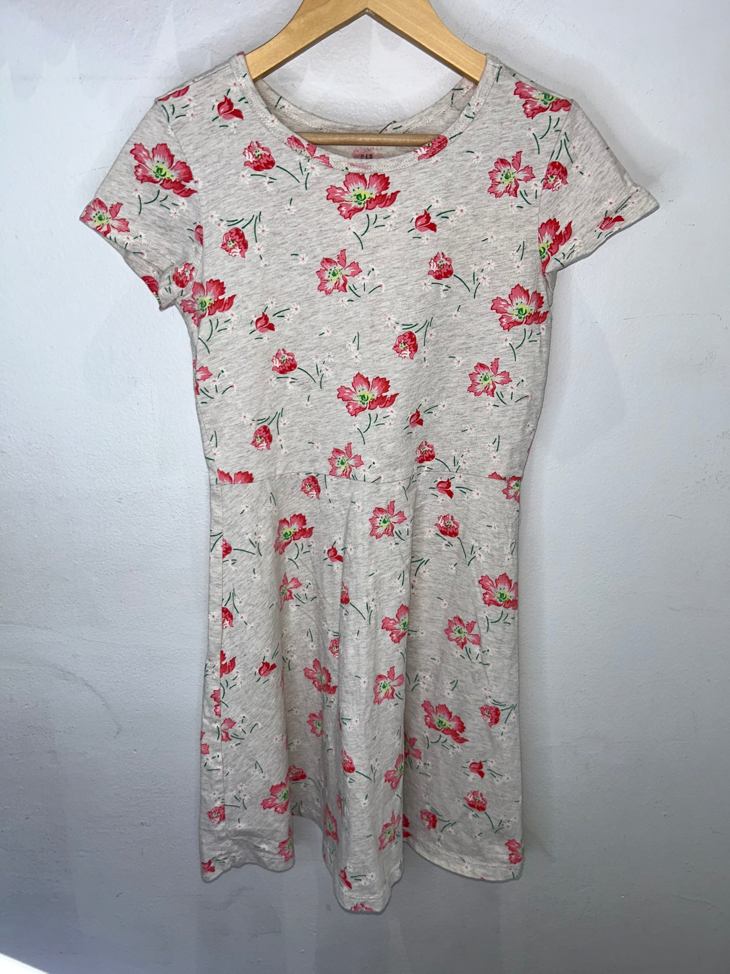 Cotton Flower Dress 8-10y