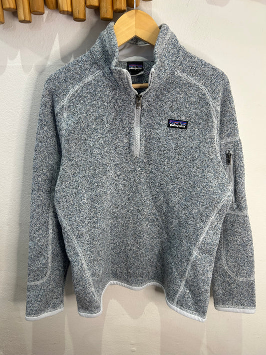 Patagonia melange quarterzip 12y