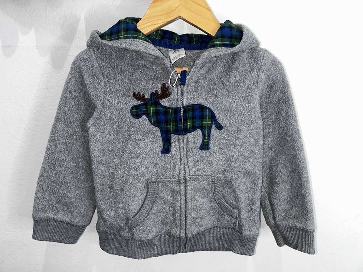 Moose fleece sweatshirt 24m