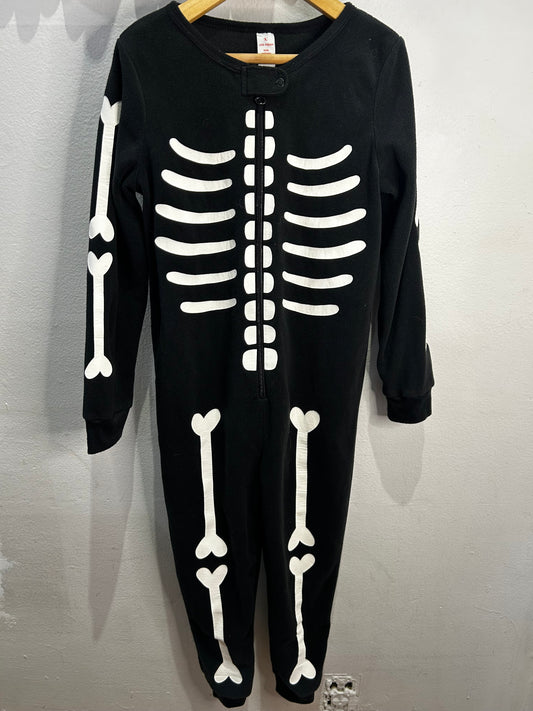 Skeleton romper 6y