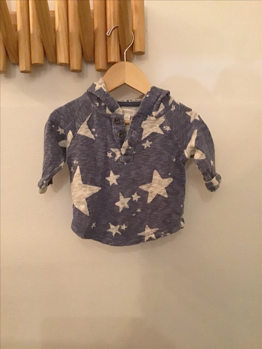 Stars soft pullover 3-6m