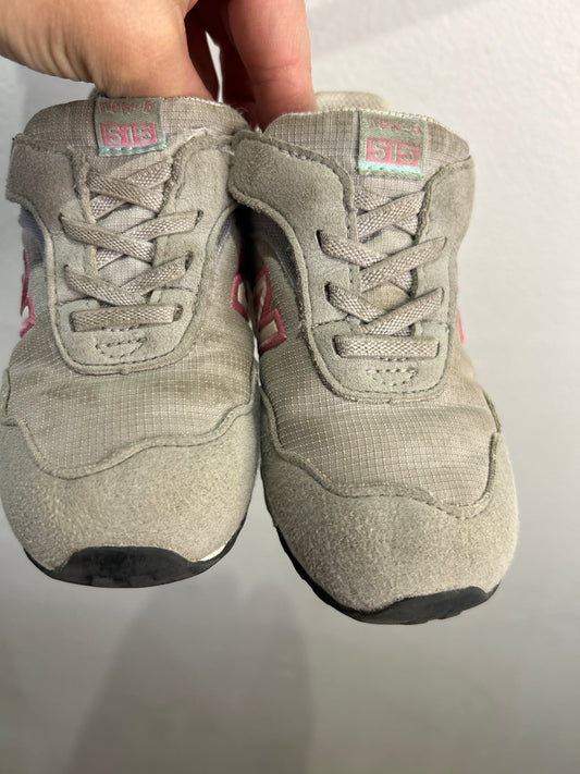 C8 grey and pink New Balance