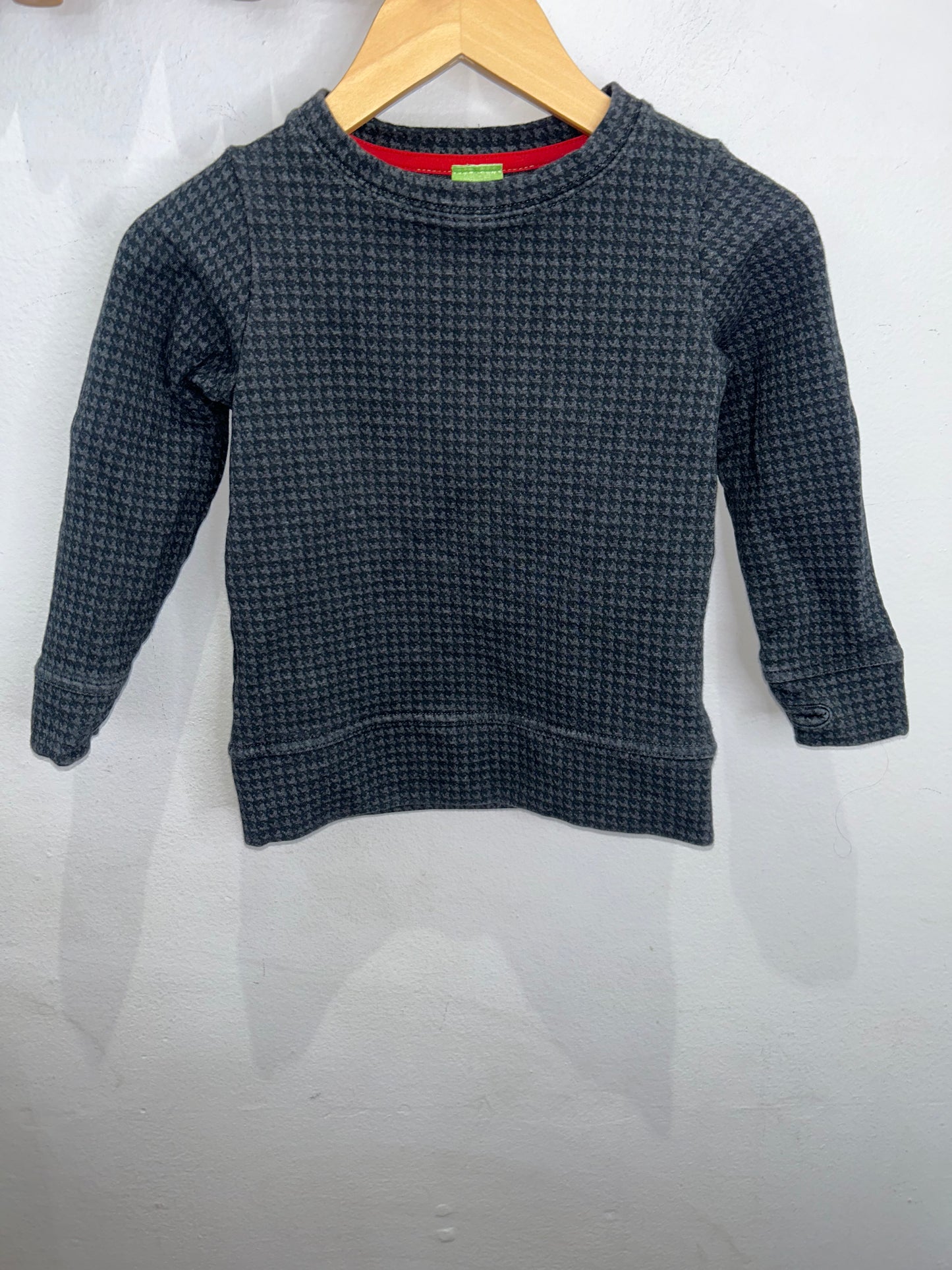 PK Beans ash pattern pullover 2y