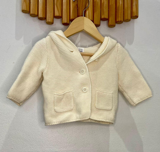 Cream brannan sweater 3-6m