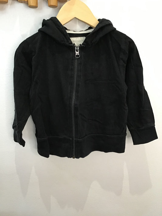 Sweatshirt Minimioche black 2y