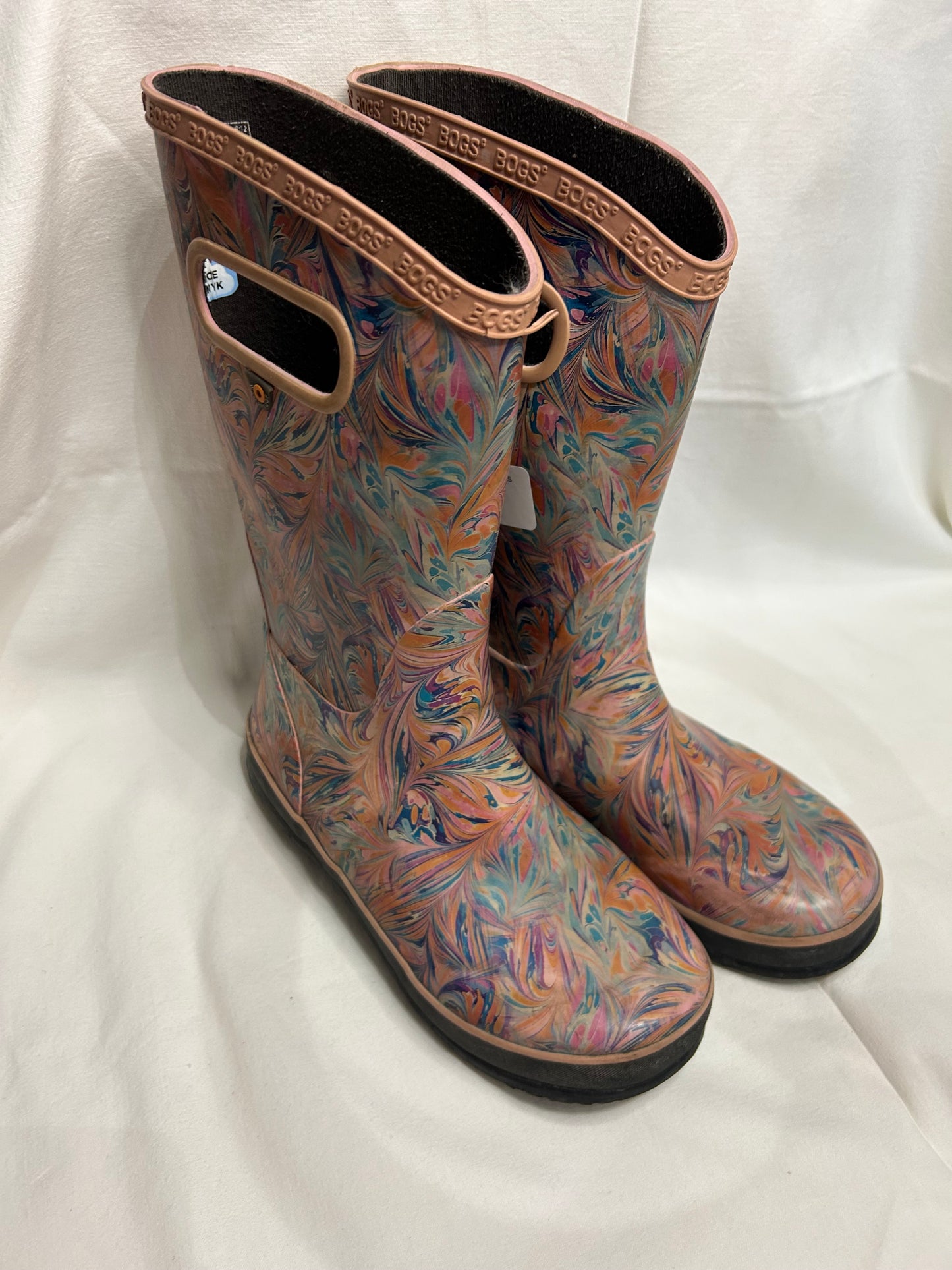 Y4 pink Bog rainboots