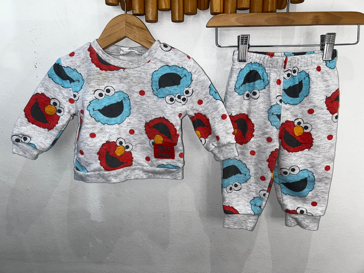 Sesame Street set 3-6m
